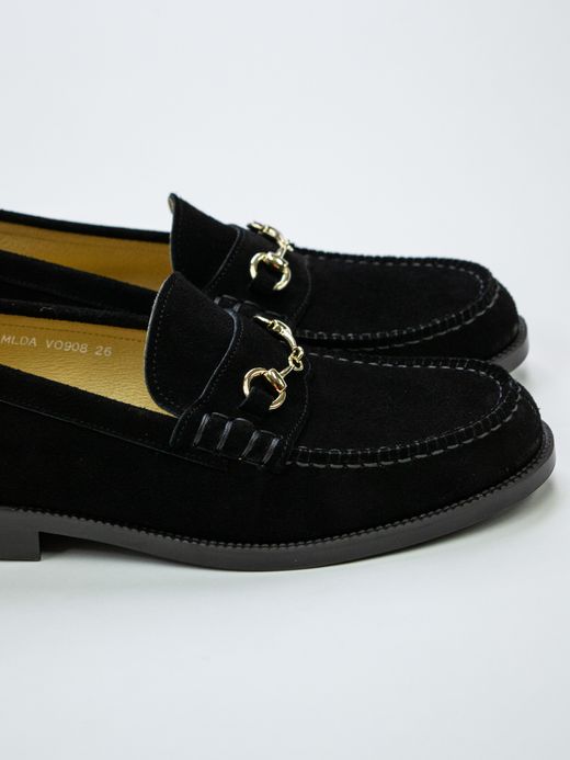 VOO BIT LOAFERS BY HARUTA / Black