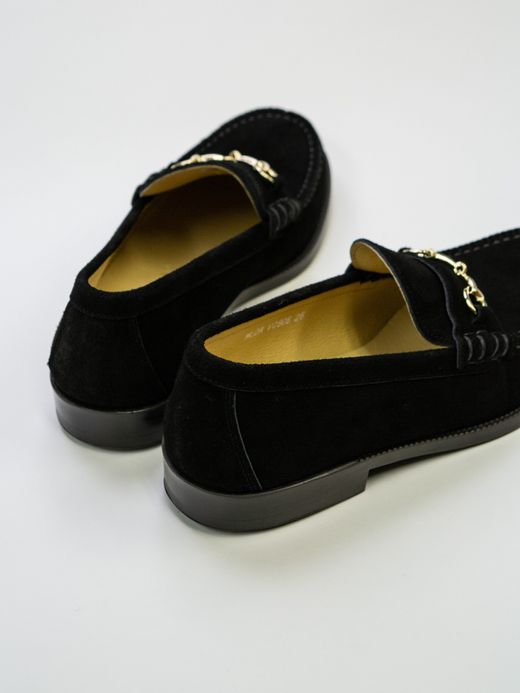 VOO BIT LOAFERS BY HARUTA / Black