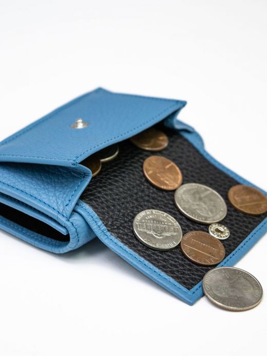 ITUAIS COMPACT WALLET / Dregee/light blue