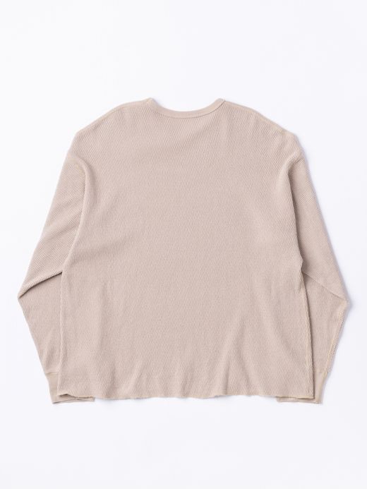 ANACHRONORM HEAVY THERMAL L/S TEE / Coyote