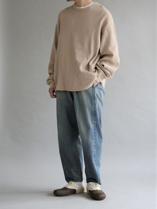 ANACHRONORM HEAVY THERMAL L/S TEE / Coyote