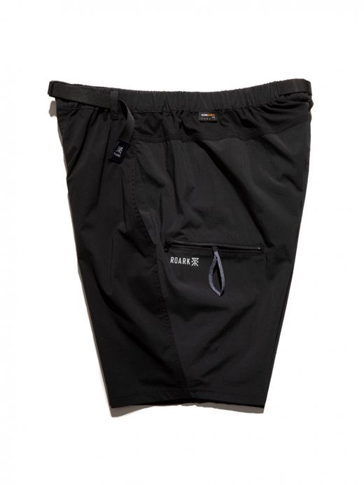 ROARK REVIVAL BOATMAN TECH SHORTS / Black