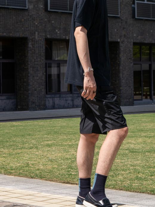 ROARK REVIVAL BOATMAN TECH SHORTS / Black