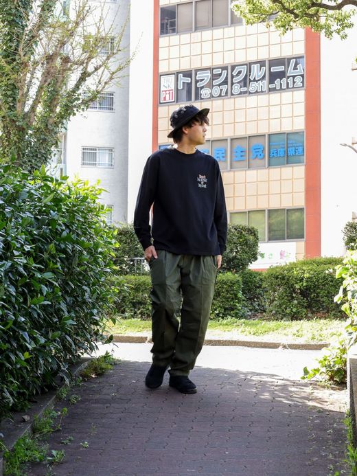 ROARK REVIVAL "B.S.B.T" LS TEE / Black