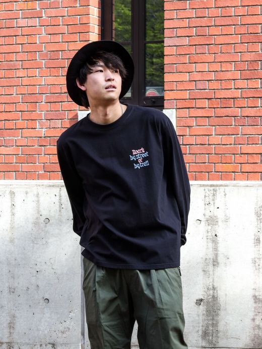 ROARK REVIVAL "B.S.B.T" LS TEE / Black