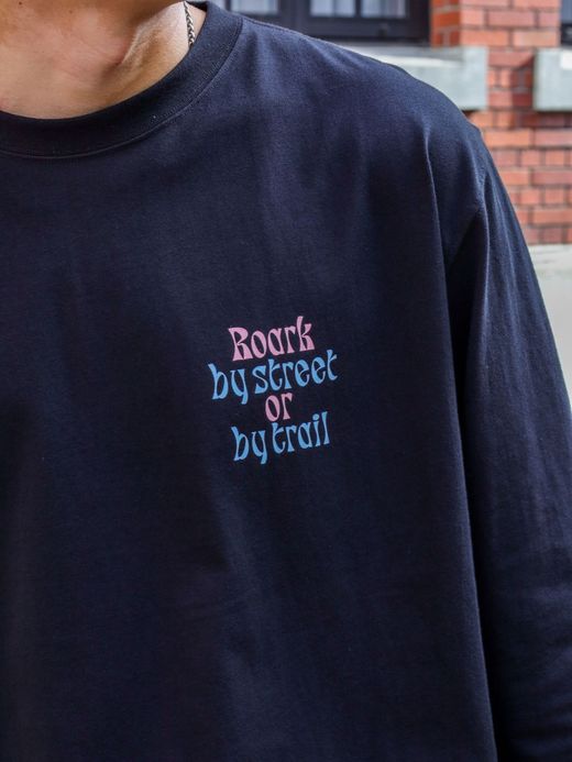 ROARK REVIVAL "B.S.B.T" LS TEE / Black