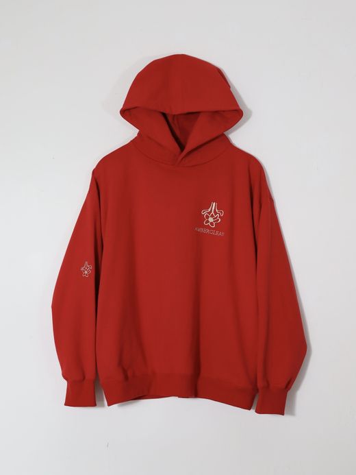 AMBERGLEAM AMBERGLEAM SWEAT HOODIE / Red