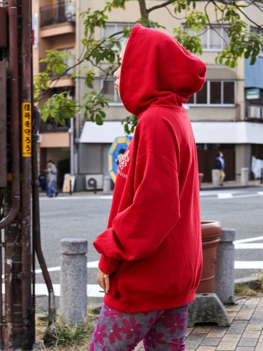 AMBERGLEAM AMBERGLEAM SWEAT HOODIE / Red