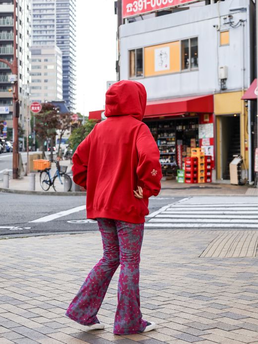 AMBERGLEAM AMBERGLEAM SWEAT HOODIE / Red