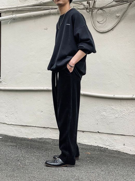 e.sen esenfw21PCO / THOMAS -CORDUROY- / Black