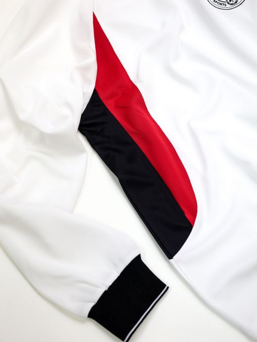 SOLARIS SPORTS L/S FOOTBALL SHIRTS / White