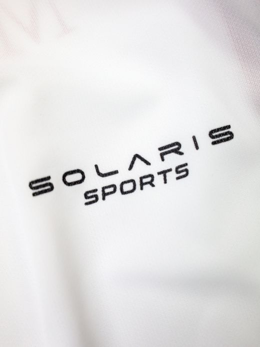 SOLARIS SPORTS L/S FOOTBALL SHIRTS / White