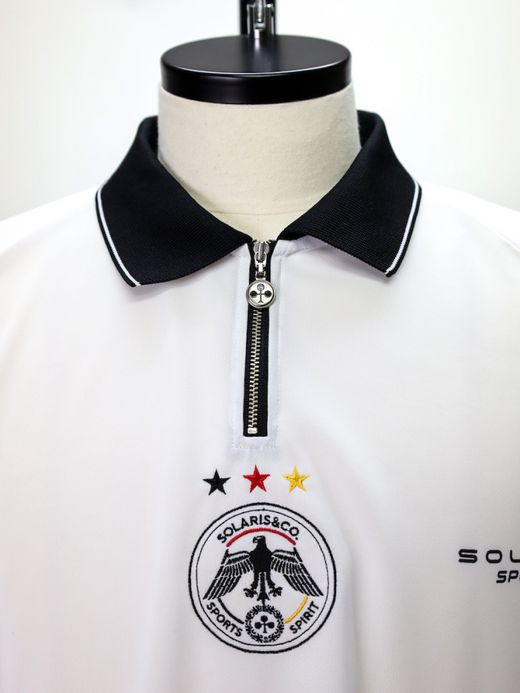 SOLARIS SPORTS L/S FOOTBALL SHIRTS / White