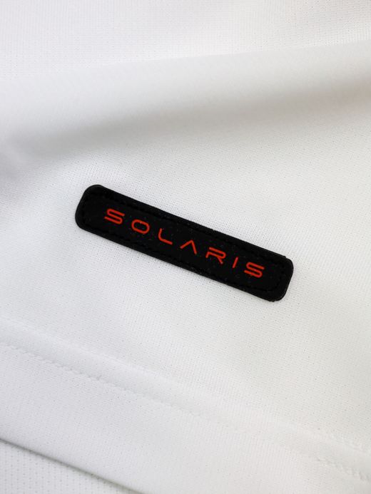 SOLARIS SPORTS L/S FOOTBALL SHIRTS / White
