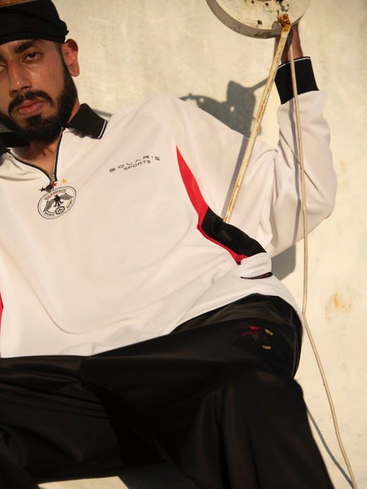 SOLARIS SPORTS L/S FOOTBALL SHIRTS / White