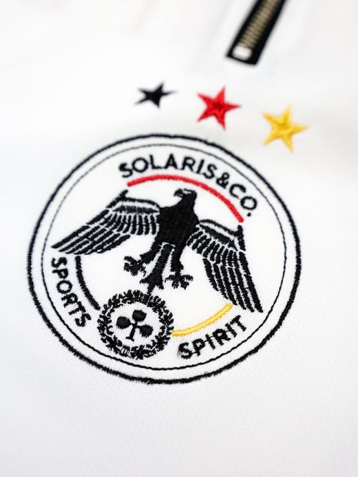 SOLARIS SPORTS L/S FOOTBALL SHIRTS / White