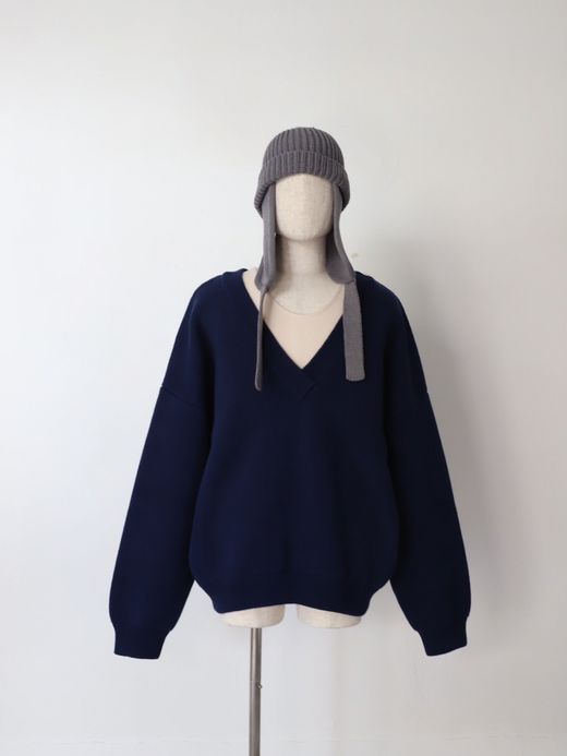 AMBERGLEAM CUSTOM KNIT CAP / Gray