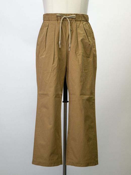 S.F.C WIDE PANTS / Wood block