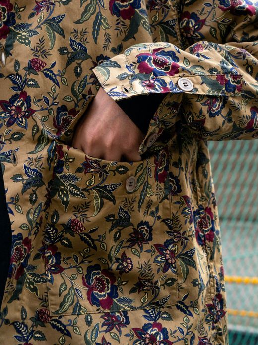 VOO FIESTA SHIRTS / Dk.beige