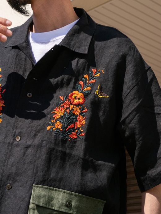 TENBOX SAN ANTONINO SHIRT / Black