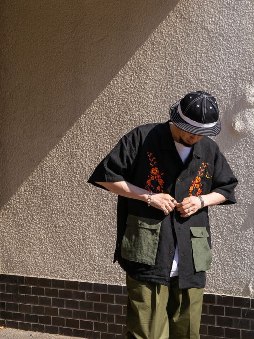 TENBOX SAN ANTONINO SHIRT / Black