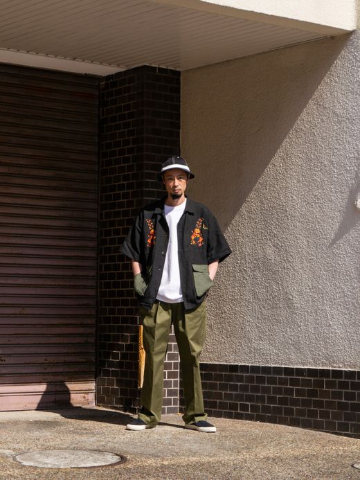 TENBOX SAN ANTONINO SHIRT / Black