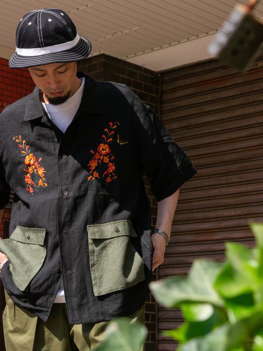 TENBOX SAN ANTONINO SHIRT / Black