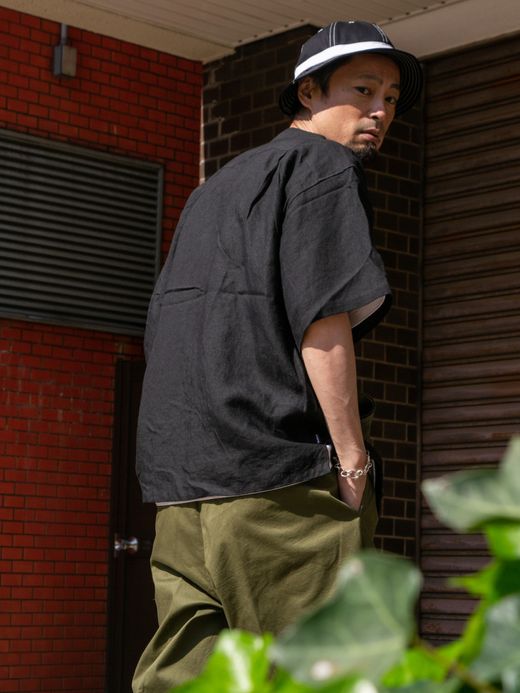 TENBOX SAN ANTONINO SHIRT / Black