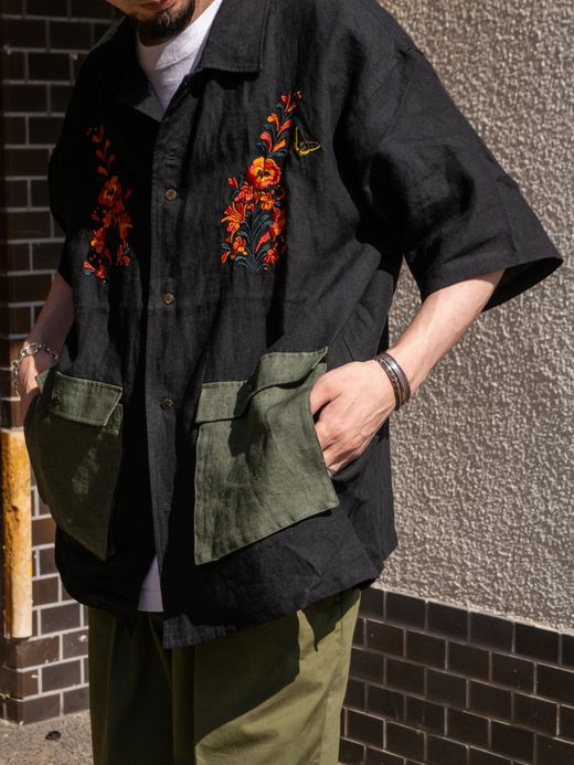 TENBOX SAN ANTONINO SHIRT / Black