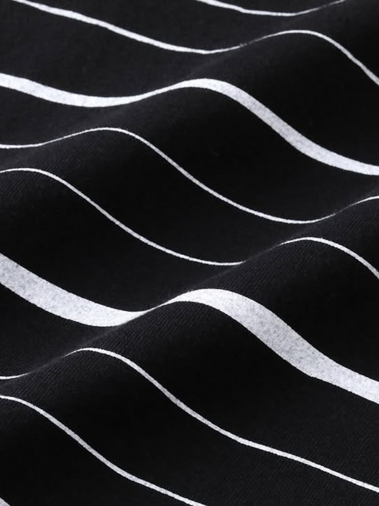 S.F.C HOODIE MIX SIDE STRIPES LS TEE / Black-white