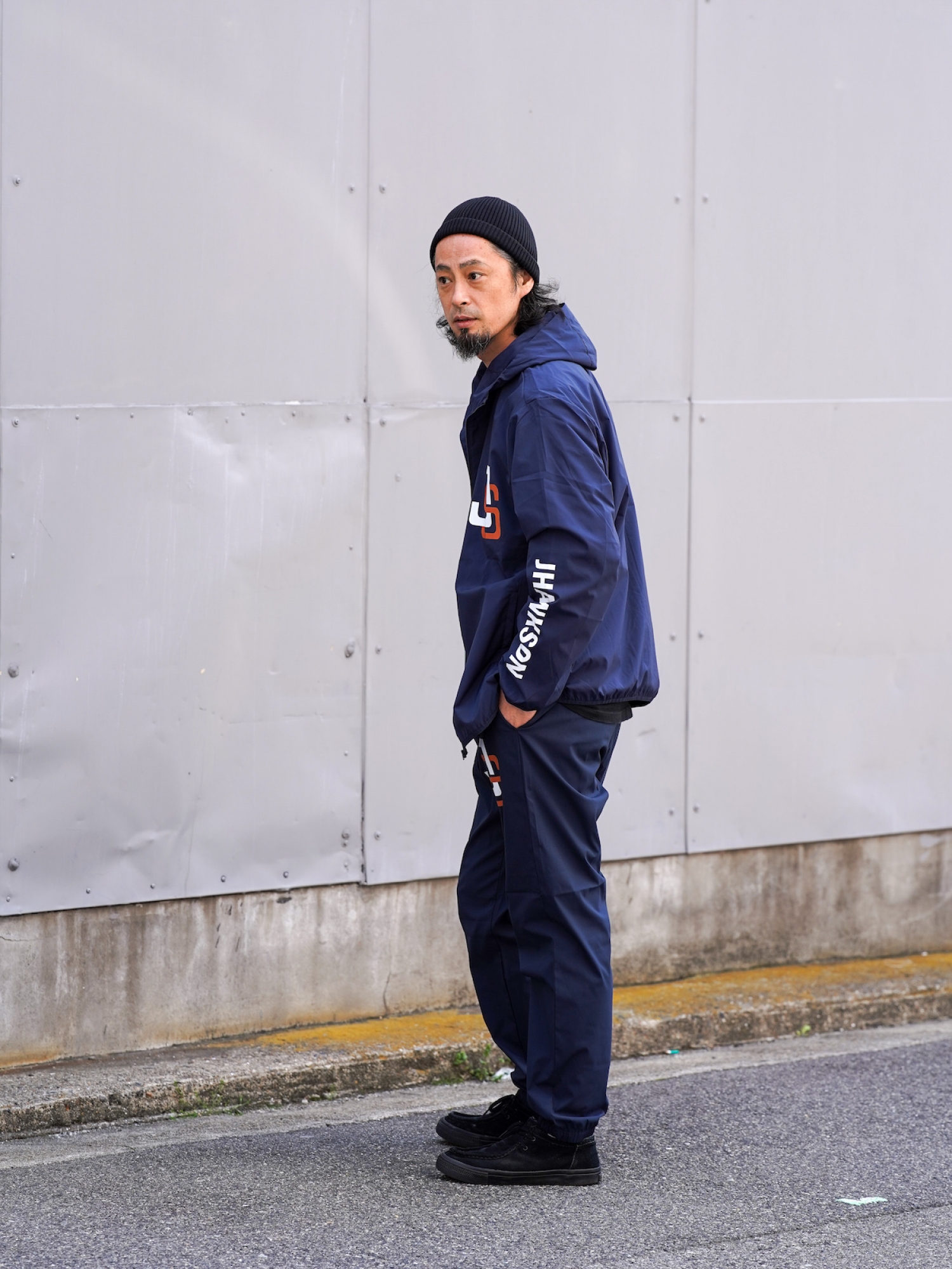 JHANKSON SPRING SETUP / Navy | FLATBUSH（フラットブッシュ）公式
