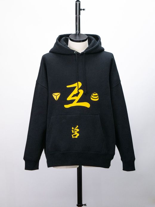 VOO TIGER STYLE HOODY / Black