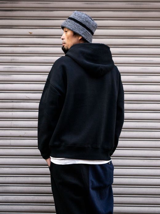 VOO TIGER STYLE HOODY / Black