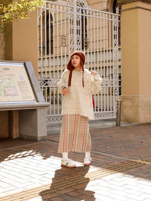 VOO PAPER MIX KNIT / Cream