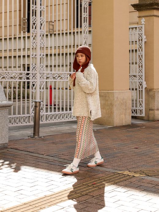 VOO PAPER MIX KNIT / Cream