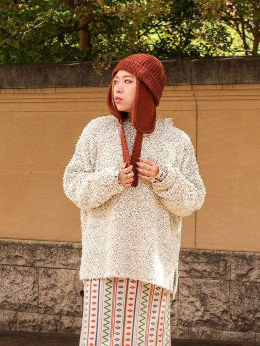 VOO PAPER MIX KNIT / Cream