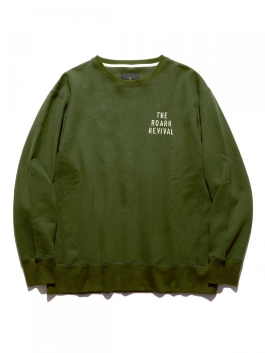 ROARK REVIVAL "COMPANY OF WAYWARD" CREW SWEAT / Army