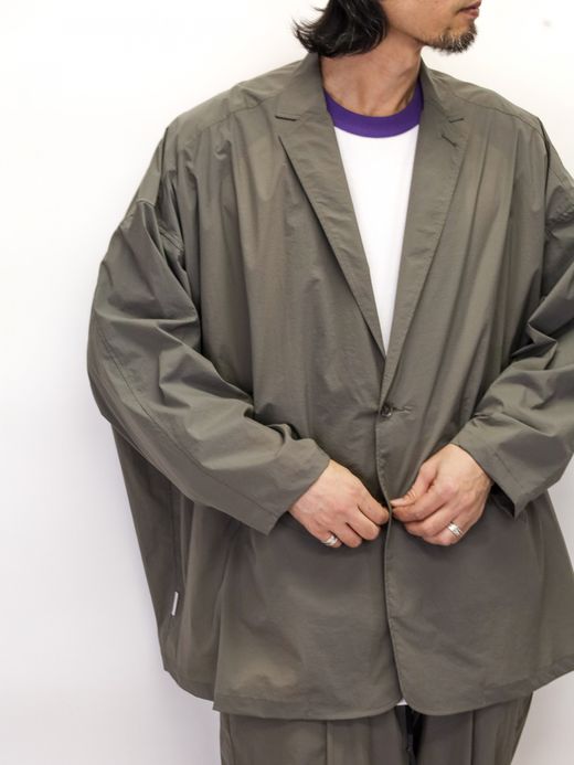 S.F.C NYLON SHIRTS JACKET / Greige