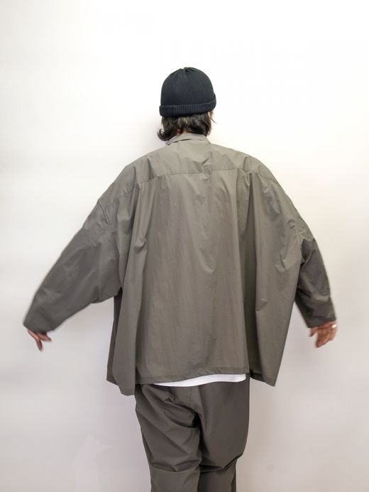 S.F.C NYLON SHIRTS JACKET / Greige