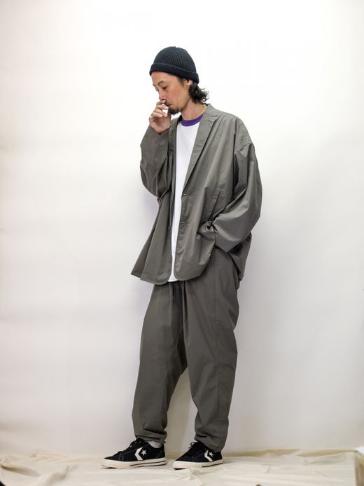 S.F.C NYLON SHIRTS JACKET / Greige