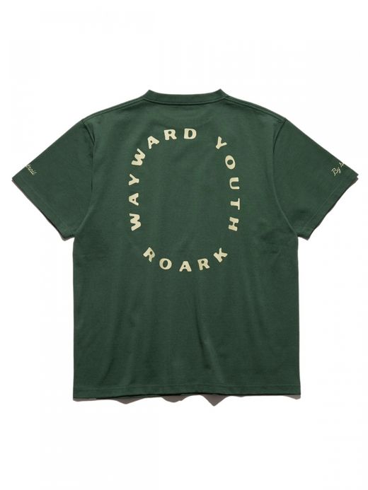 ROARK REVIVAL "WAYWARD YOUTH" FINE TECH DRY TEE / Forest