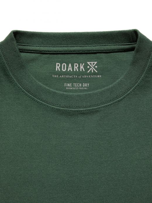 ROARK REVIVAL "WAYWARD YOUTH" FINE TECH DRY TEE / Forest