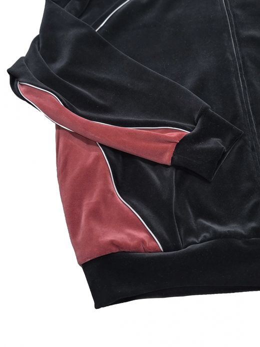 VOO VELOUR TRACK JACKET / Black
