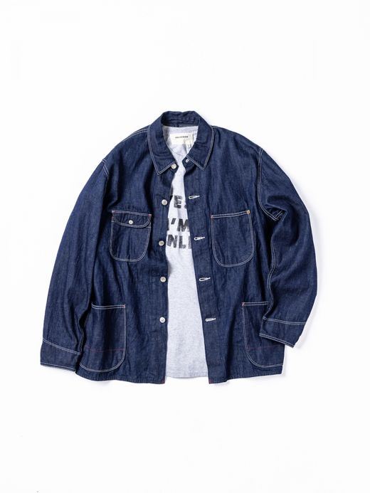 ANACHRONORM LIGHToz BM DENIM COVERALL / One wash