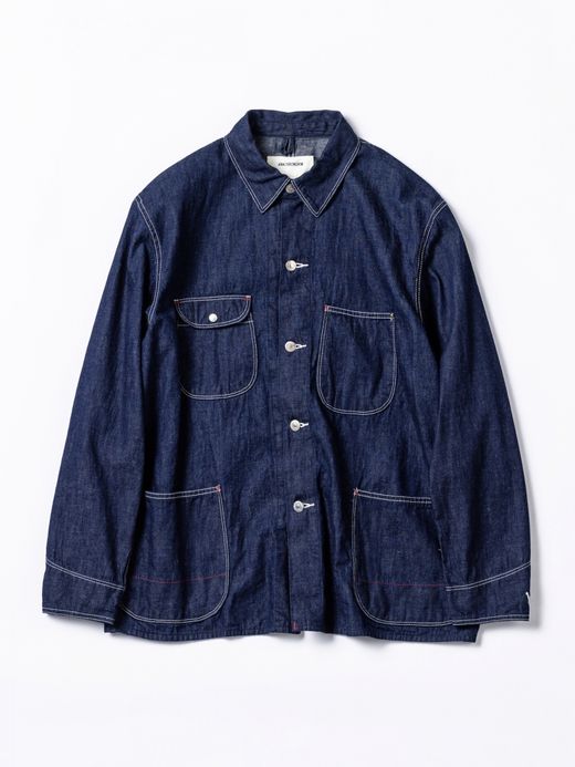 ANACHRONORM LIGHToz BM DENIM COVERALL / One wash
