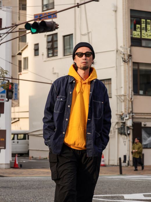 ANACHRONORM LIGHToz BM DENIM COVERALL / One wash