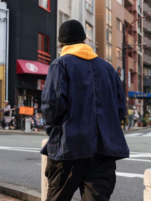 ANACHRONORM LIGHToz BM DENIM COVERALL / One wash