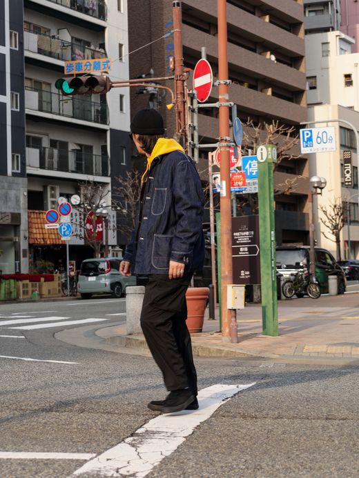ANACHRONORM LIGHToz BM DENIM COVERALL / One wash