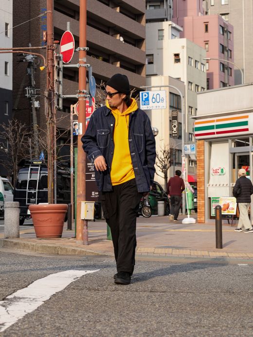 ANACHRONORM LIGHToz BM DENIM COVERALL / One wash
