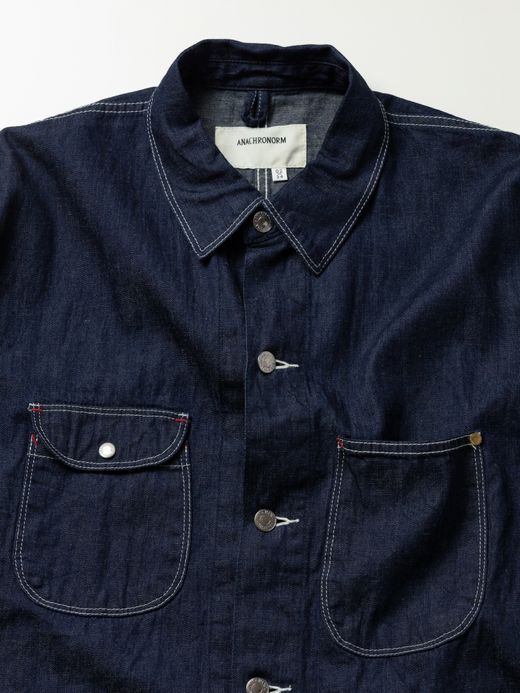 ANACHRONORM LIGHToz BM DENIM COVERALL / One wash